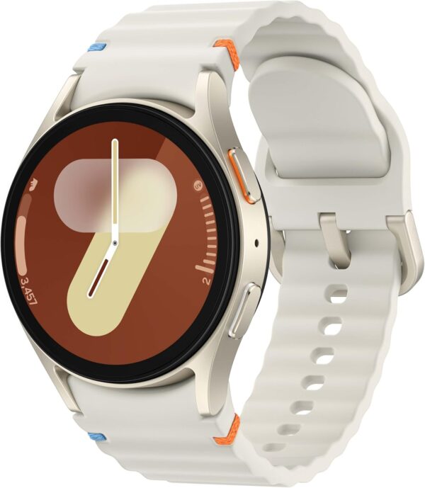 SAMSUNG Galaxy Watch 7 40mm Bluetooth AI Smartwatch w/Energy Score, Wellness Tips, Heart Rate Tracking, Sleep Monitor, Fitness Tracker, 2024, Cream [US Version, 1Yr Manufacturer Warranty]