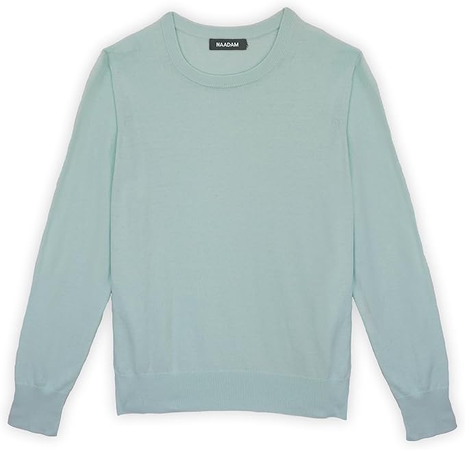 Women's Cotton Cashmere Crewneck